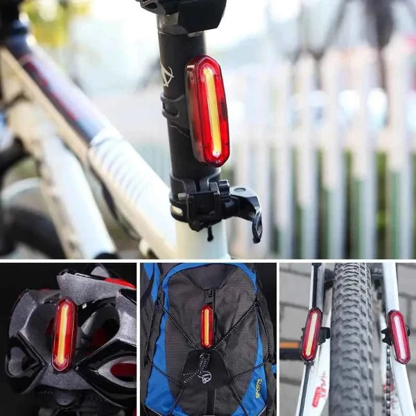 Luz Traseira para Bicicleta LED COB Acessorios [ Lanternas -bicicleta ] - Luz Traseira para Bicicleta LED COB Vodebike - Loja Oficial 