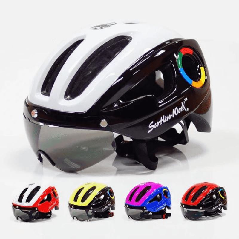 Capacete Ciclismo Ultraleve Ajustável Com Aba Unissex - VodeBike