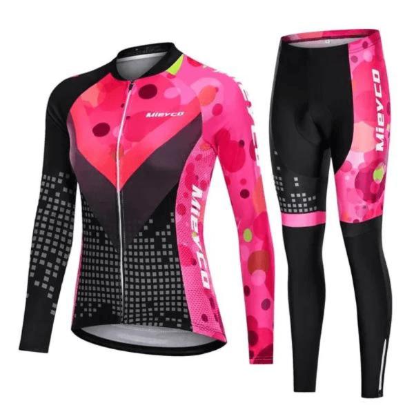 Roupa de Ciclismo Feminina 2024 Manga Longa - VodeBike