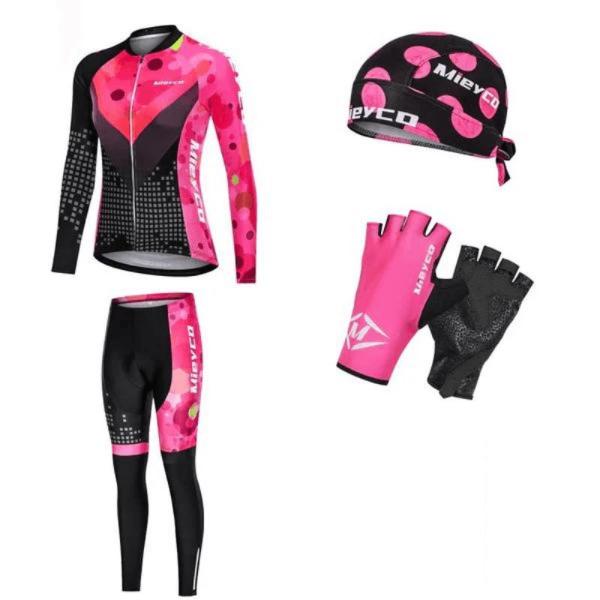 Roupa de Ciclismo Feminina 2024 Manga Longa - VodeBike