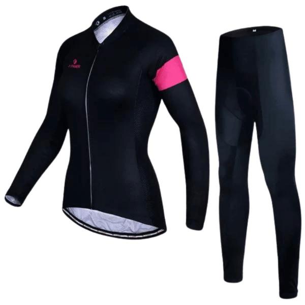 Roupas de Ciclismo Feminino para Inverno com Manga Longa - VodeBike