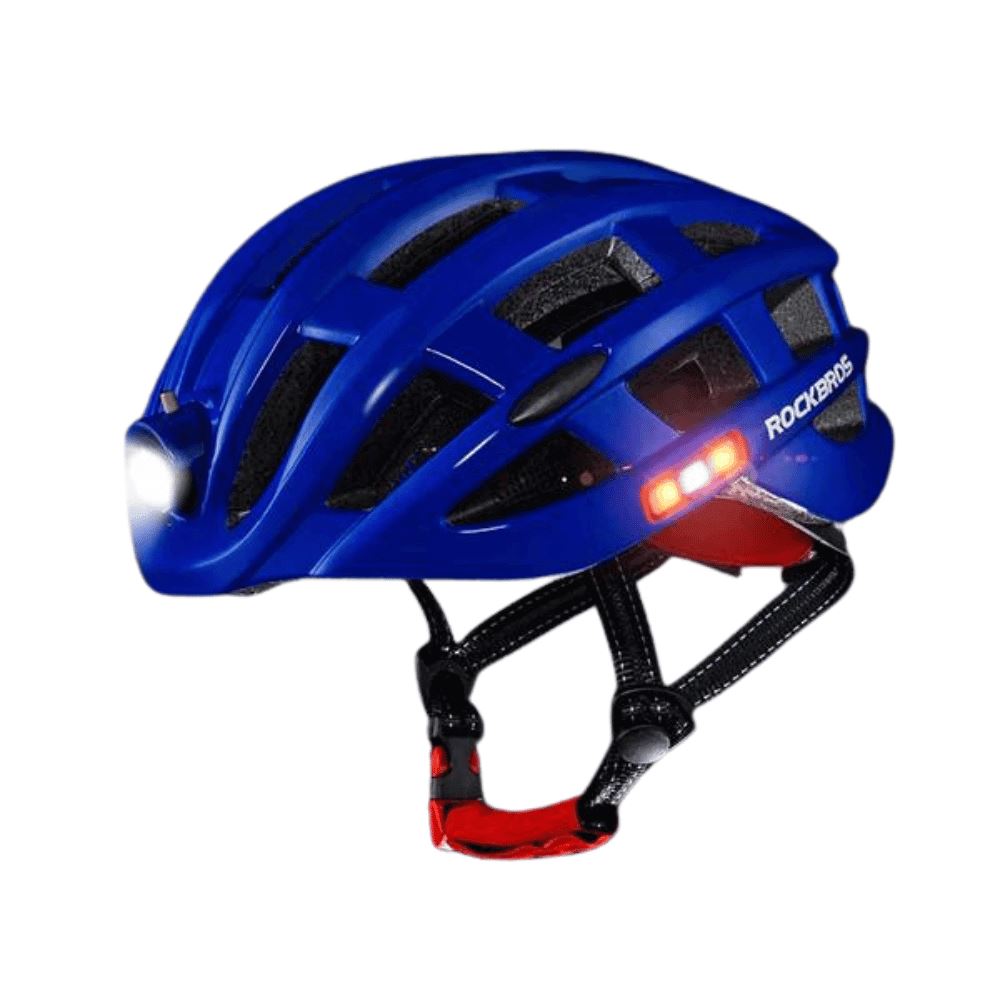 Capacete de Ciclismo ROCK com Luz: Segurança - VodeBike