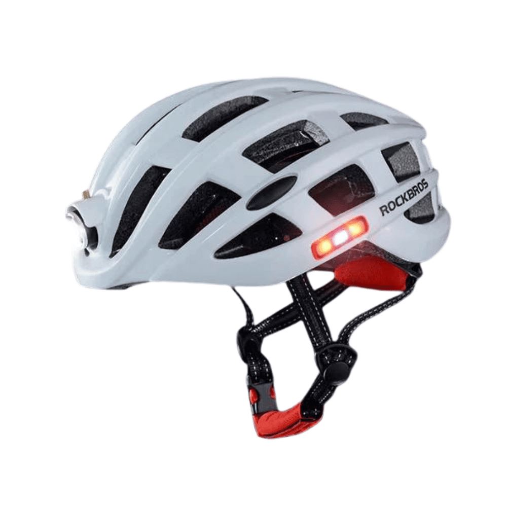 Capacete de Ciclismo ROCK com Luz: Segurança - VodeBike