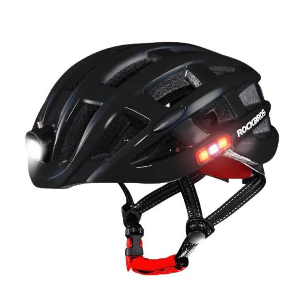 Capacete de Ciclismo ROCK com Luz: Segurança - VodeBike