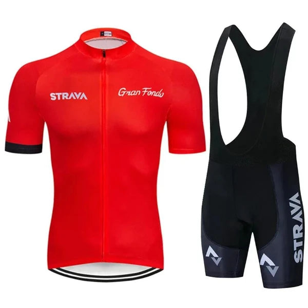 Conjunto de Ciclismo Masculino Strava - VodeBike