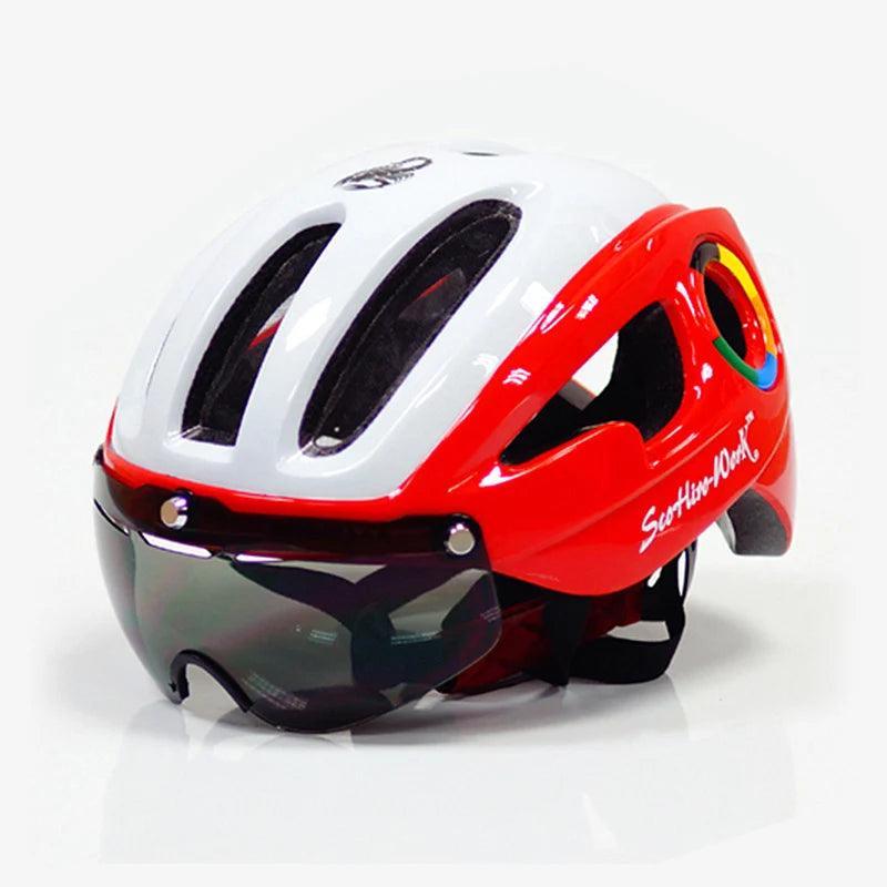 Capacete Ciclismo Ultraleve Ajustável Com Aba Unissex - VodeBike