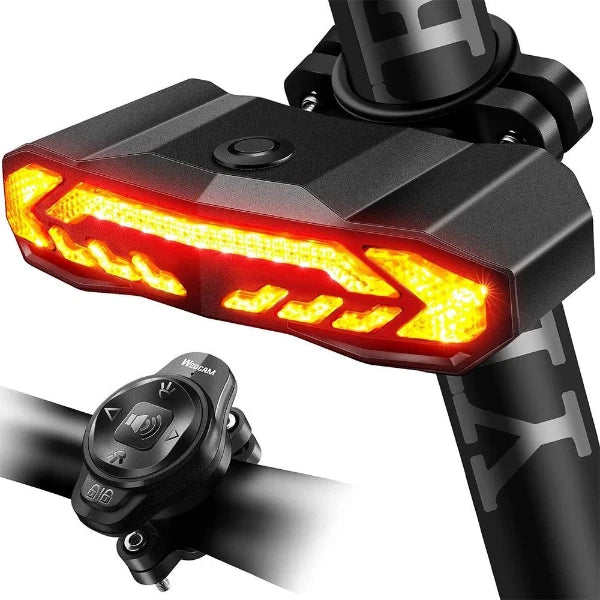 Luz Traseira Inteligente para Bicicleta com Sinalizadores - VodeBike