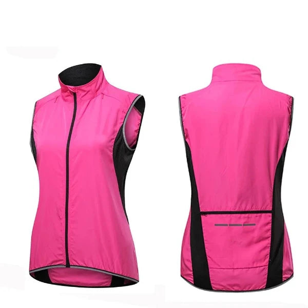 Colete Ciclismo Feminino Sem Mangas Reflective - VodeBike