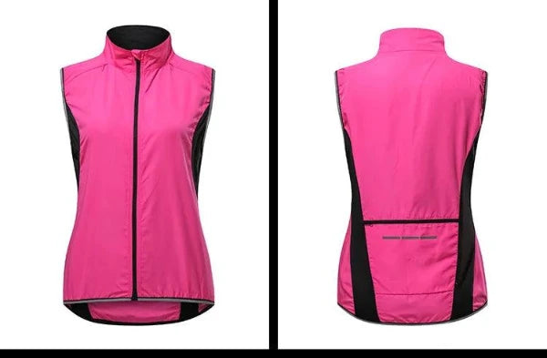 Colete Ciclismo Feminino Sem Mangas Reflective - VodeBike