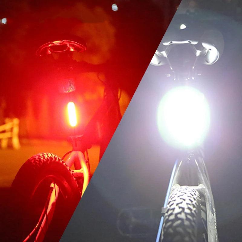 Luz Traseira para Bicicleta Recarregável USB - LED à Prova d'Água - VodeBike