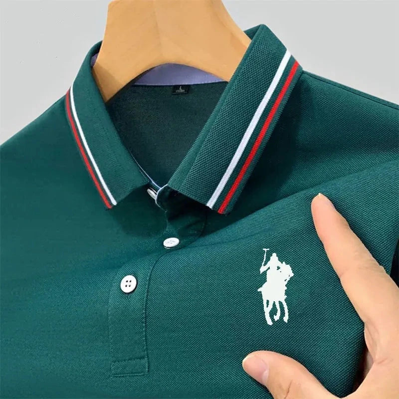 Camisa Masculina Polo Casual Simples Manga Curta - Lojas VodeBike Camisa Masculina Polo Casual Simples Manga Curta - Lojas VodeBike VodeBike Verde PP 