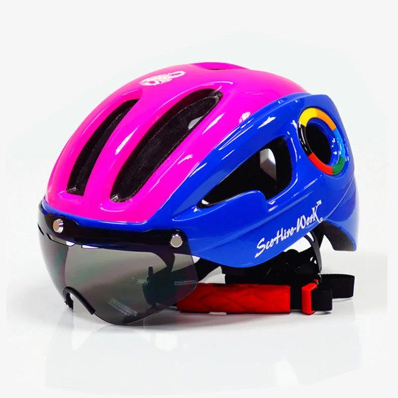 Capacete Ciclismo Ultraleve Ajustável Com Aba Unissex - VodeBike