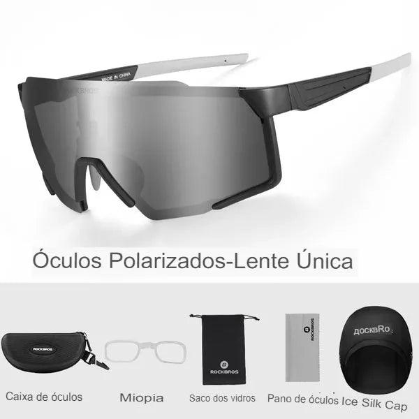 Óculos de Ciclismo ROCKBROS - Lentes Polarizadas e Fotocromáticas - VodeBike